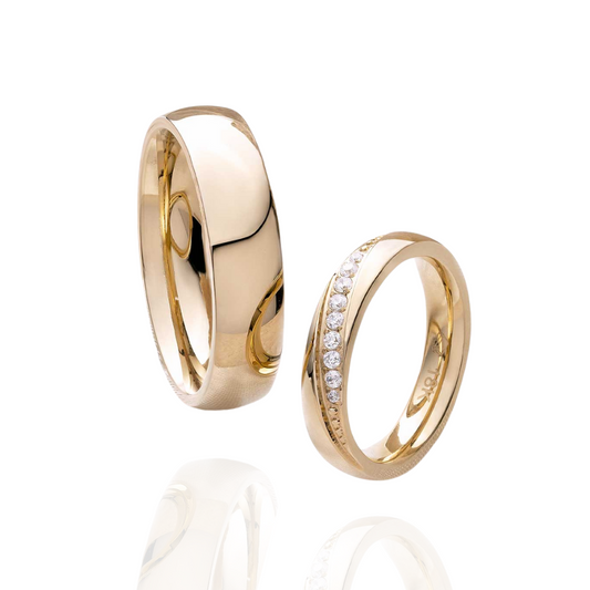 Argollas ORO Bria