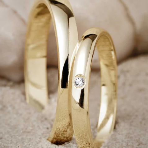 Argollas ORO Bria Tempo
